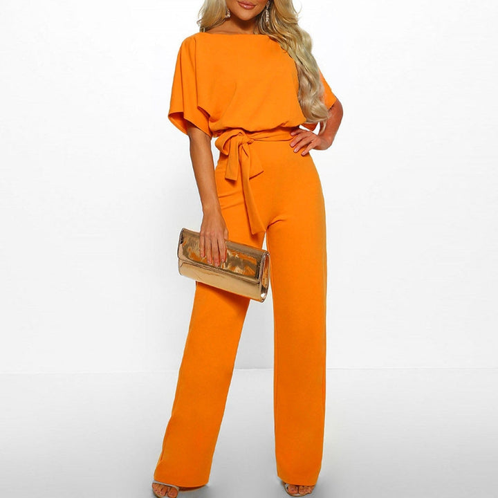 Stylish Ladies Jumpsuit - Naomi-Yellow-S-The Livary