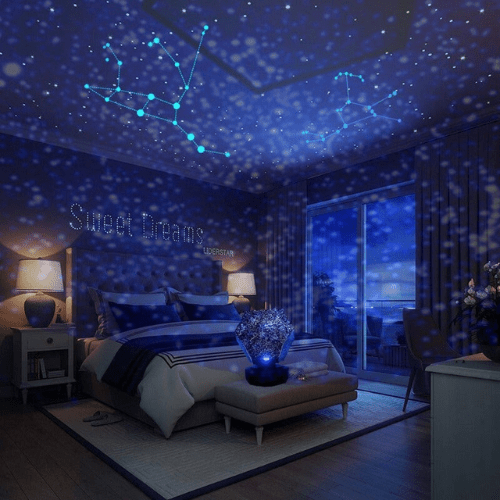 Starry Sky Projector Lamp with Magical Light Show - Lunexa-The Livary