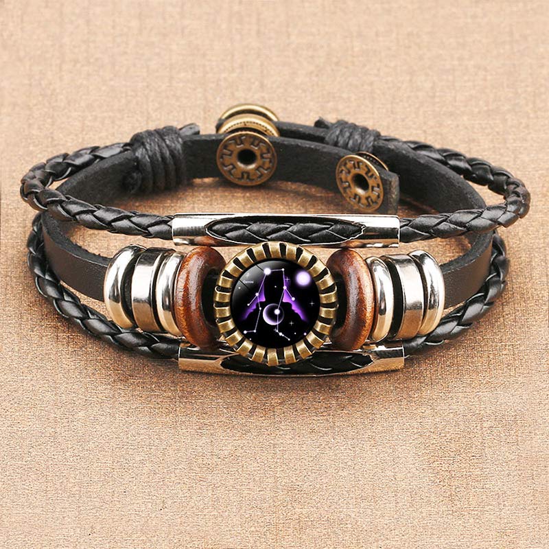 Zodiac Retro Bracelet - Lyra-Gemini-The Livary