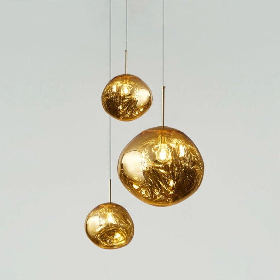 Modern LED Pendant Lamp – Lumaé-Gold-15CM-The Livary