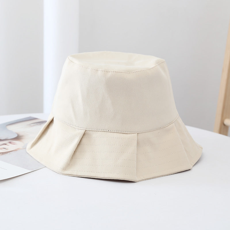 Trendy summer bucket hat for men and women – Orion-White-The Livary