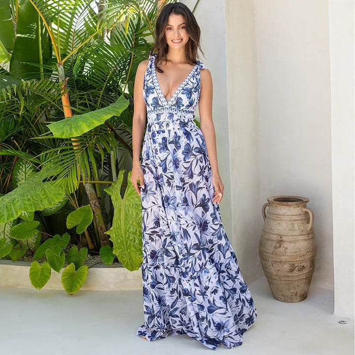 Stylish swimsuit set with skirt – Nele-Swimwear-S-The Livary