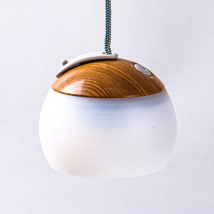 Multifunctional Vintage Camping Lamp - HeritageGlow-Wood grain-The Livary