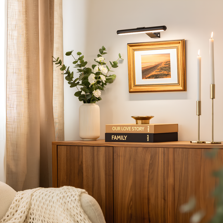 Wireless Art Lighting - LumeArt-Black-The Livary