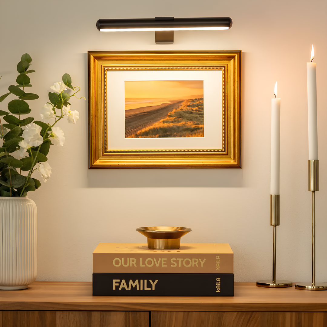 Wireless Art Lighting - LumeArt-Black-The Livary