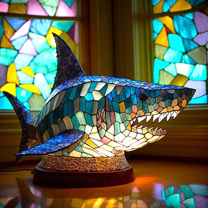 Modern Art Lamp - LumiAura-Wolf-5.91 inches-The Livary