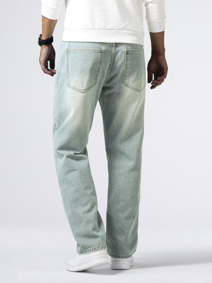 Casual Street Style Men's Jeans – Milan-Blue-S-The Livary