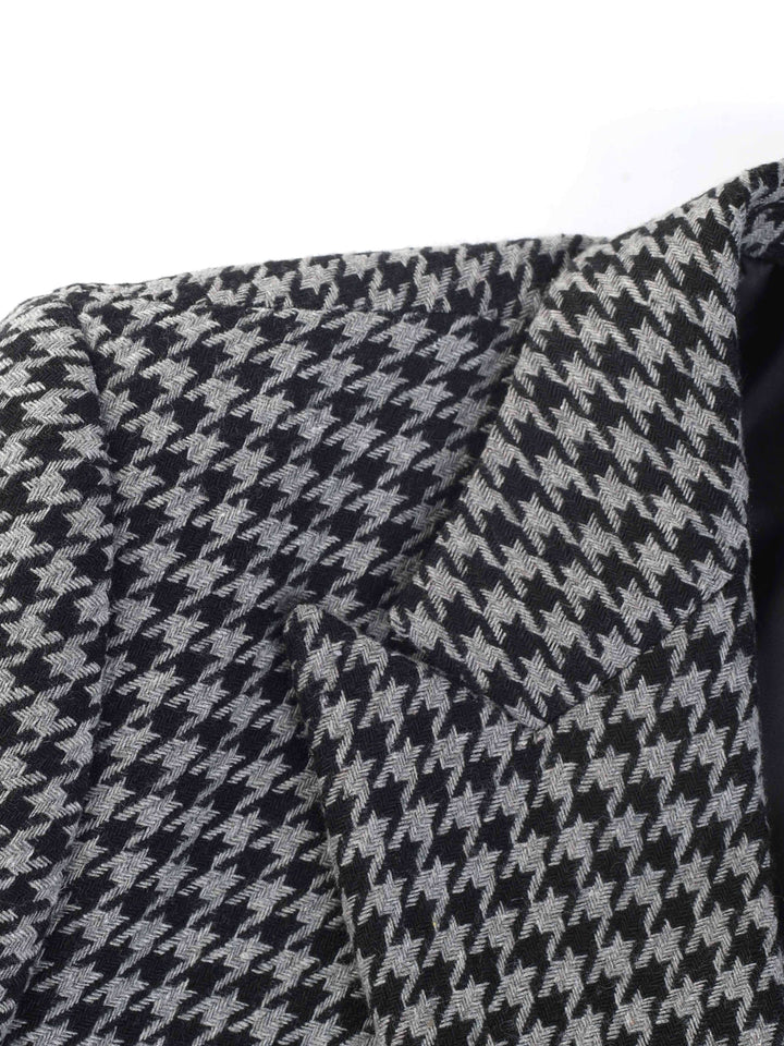 Stylish Checked Men's Blazer - Oliver-S-The Livary