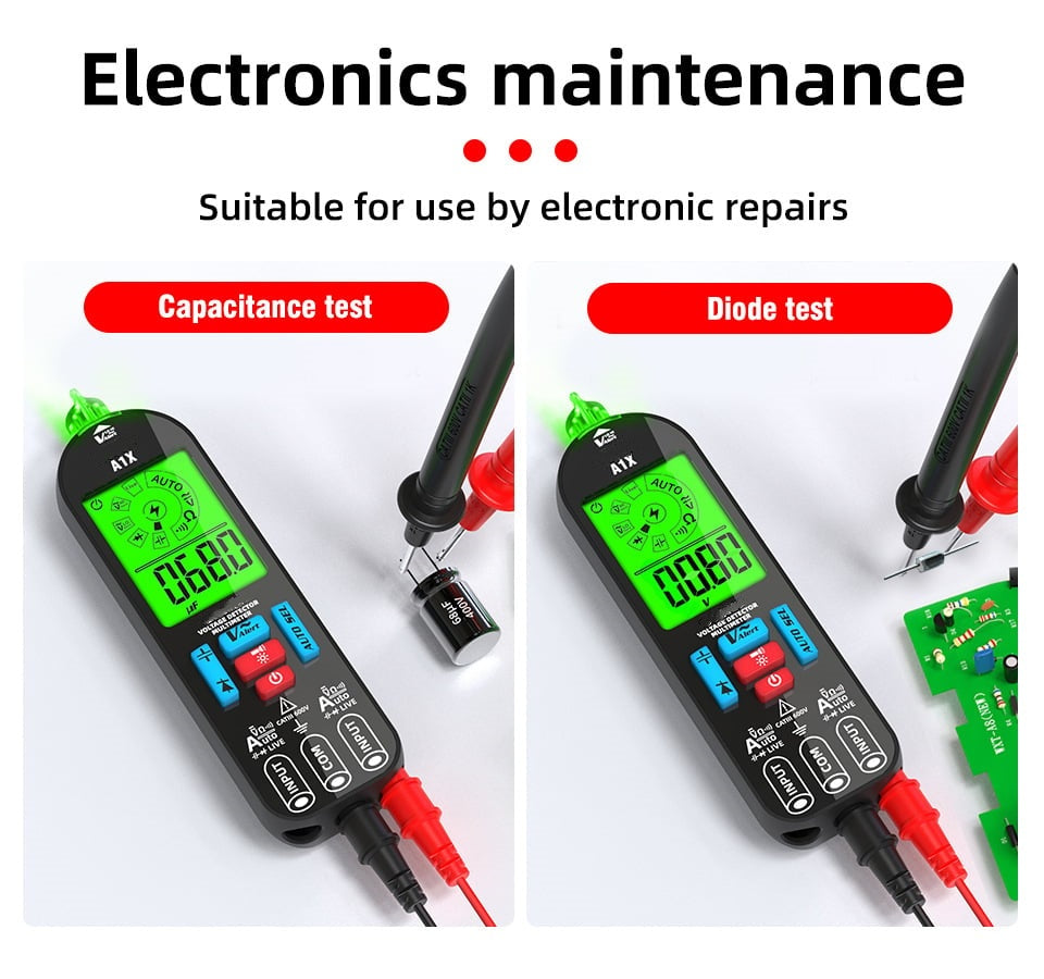 Smart Digital Multimeter – Voltago A1X-Standard-The Livary