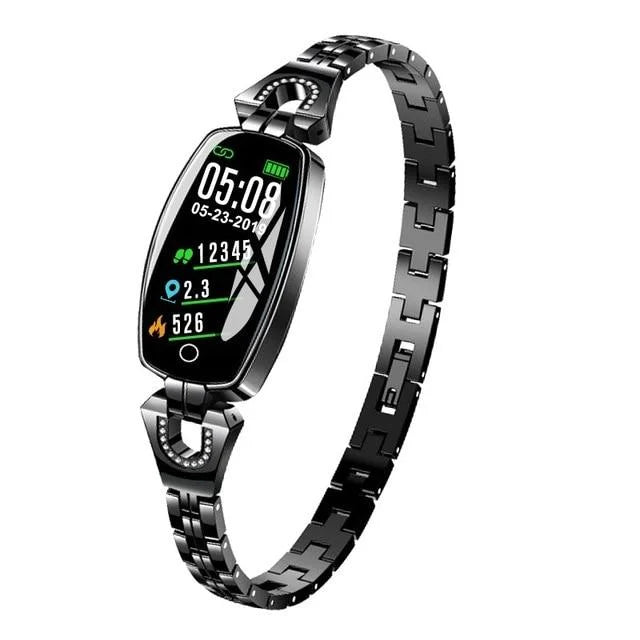 Waterproof Fitness Wristband - FitStyle-Black-The Livary