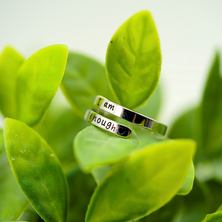 I Am Enough Ring - Sera-The Livary