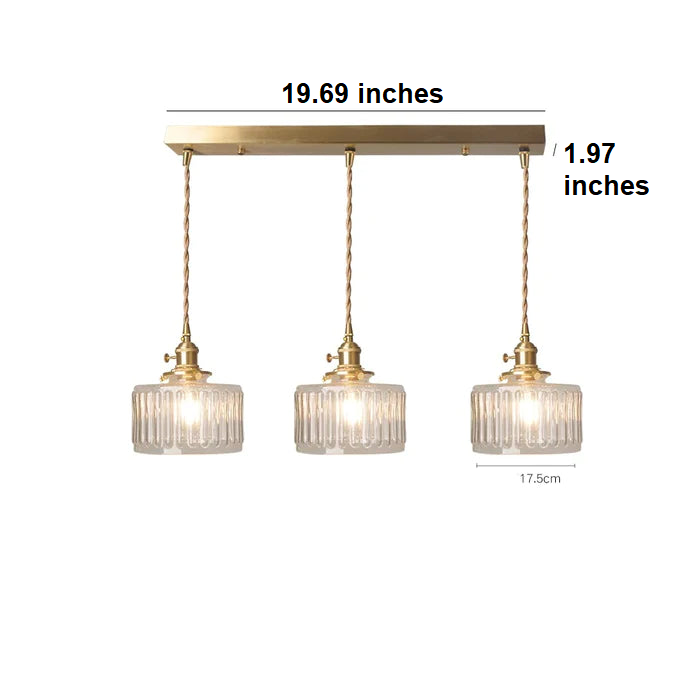 Crystal Vintage Pendant Lamp - Harrison