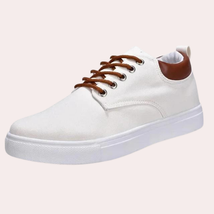 Comfortable orthopaedic men's shoes with support function for everyday use – Leon-Blue-6-The Livary