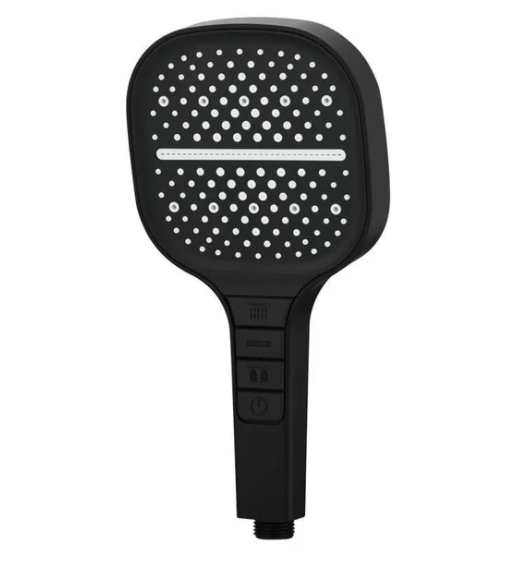 Luxury Shower Head with 7 Settings – HydraLux-Black-The Livary