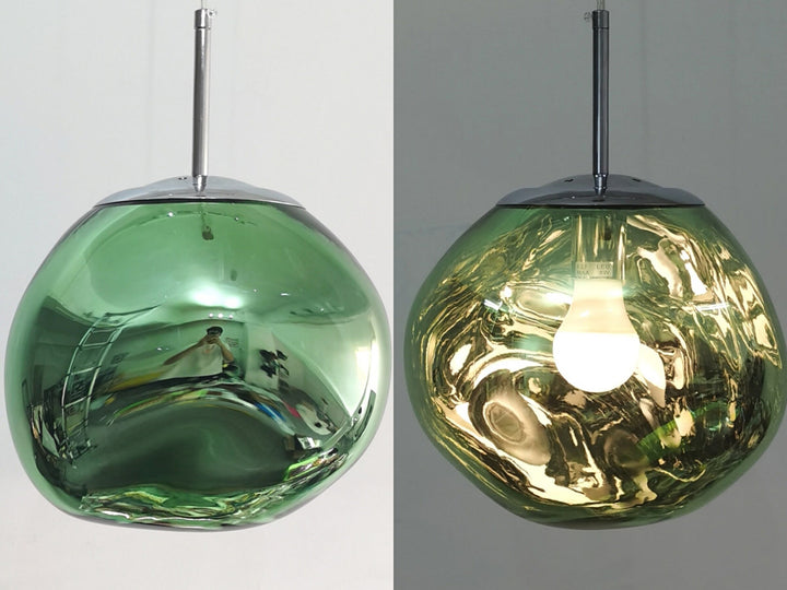 Modern LED Pendant Lamp – Lumaé-Green-15CM-The Livary
