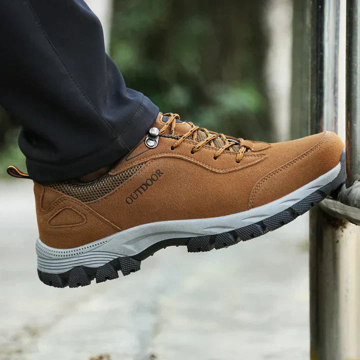 Orthopaedic Men's Walking Shoes – Mees-Brown-7-The Livary