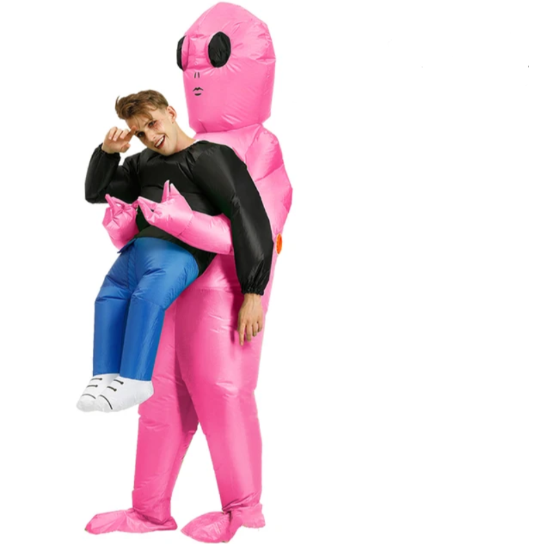 Alien Costume for Kids and Adults - Cosmo-Green-47.24 inches – 59.06 inches-The Livary