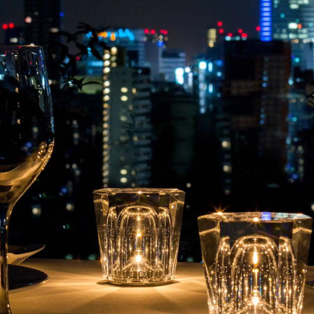 Luxury Rechargeable Diamond Crystal Table Lamp - Lumière Diamond-Acrux-The Livary