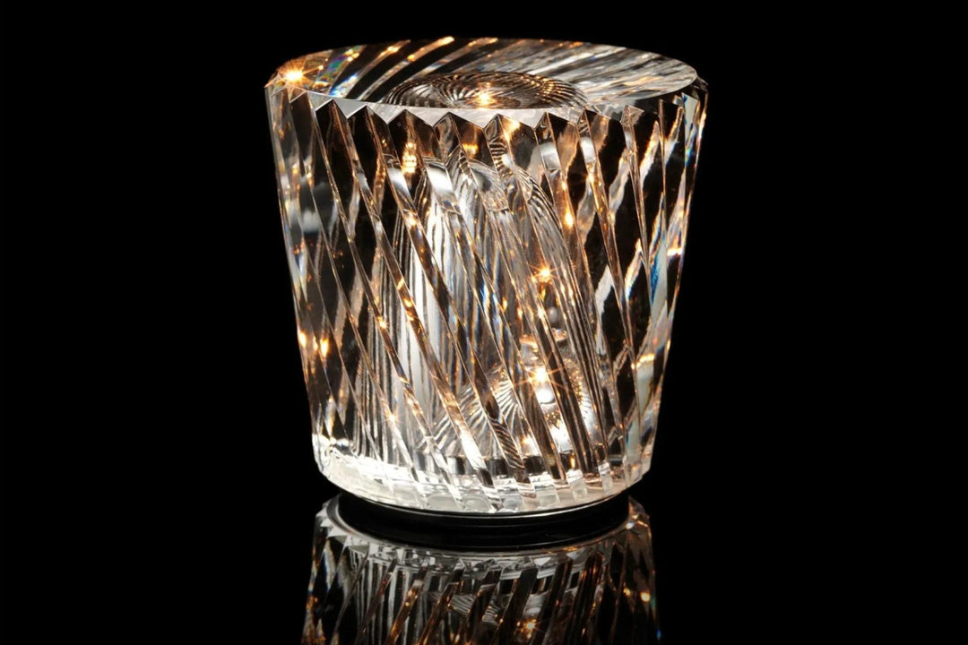 Luxury Rechargeable Diamond Crystal Table Lamp - Lumière Diamond-Acrux-The Livary