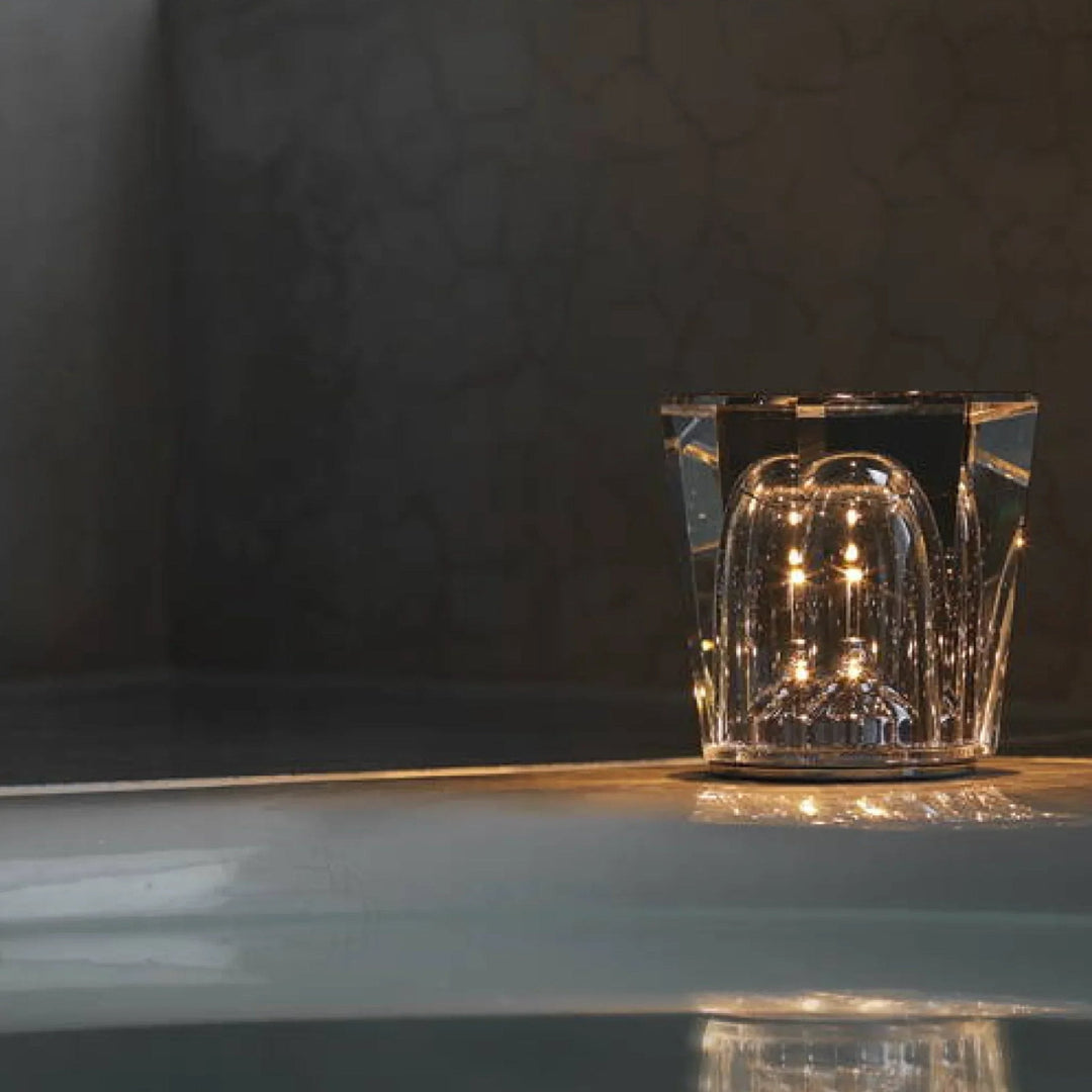 Luxury Rechargeable Diamond Crystal Table Lamp - Lumière Diamond-Acrux-The Livary