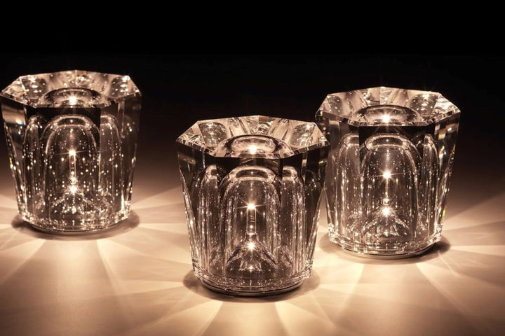 Luxury Rechargeable Diamond Crystal Table Lamp - Lumière Diamond-Acrux-The Livary