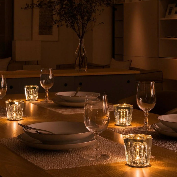 Luxury Rechargeable Diamond Crystal Table Lamp - Lumière Diamond-Acrux-The Livary