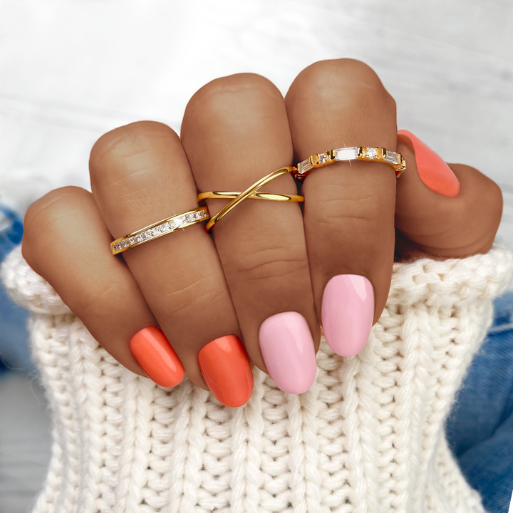Stylish Zirconia Ring - Amelia-Silver-5-The Livary