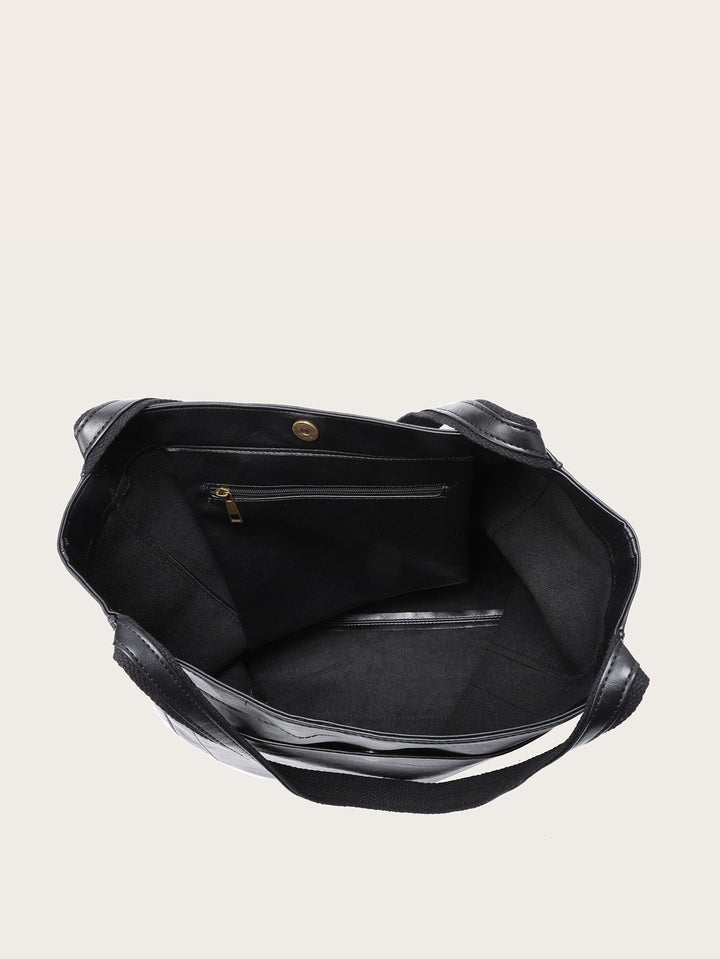 Timeless Tote Bag - Elora-Brown-The Livary