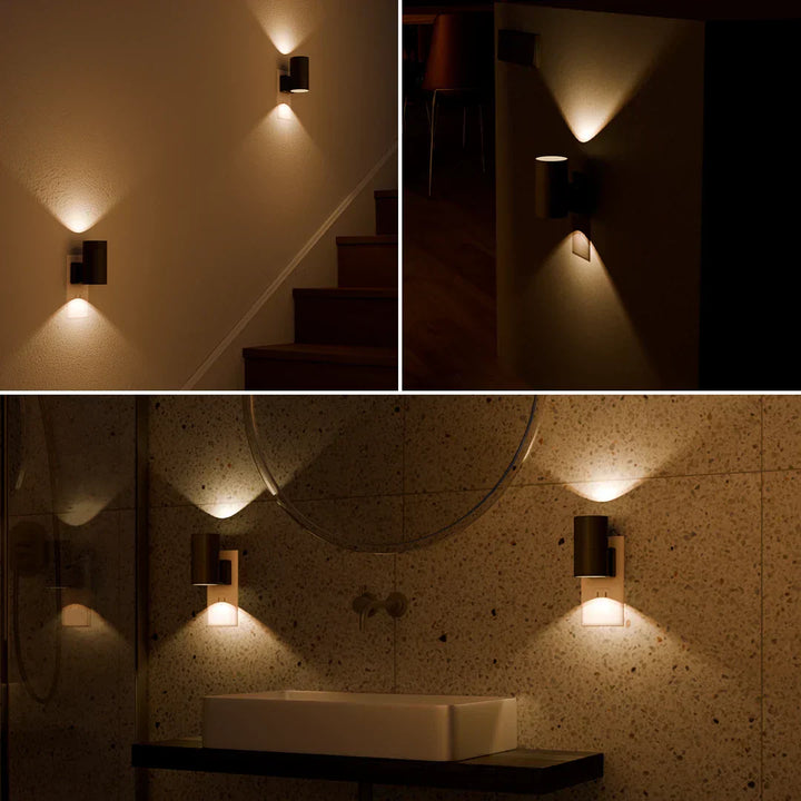 Dimmable Night Light with Sensor - LumenGuard-White-The Livary