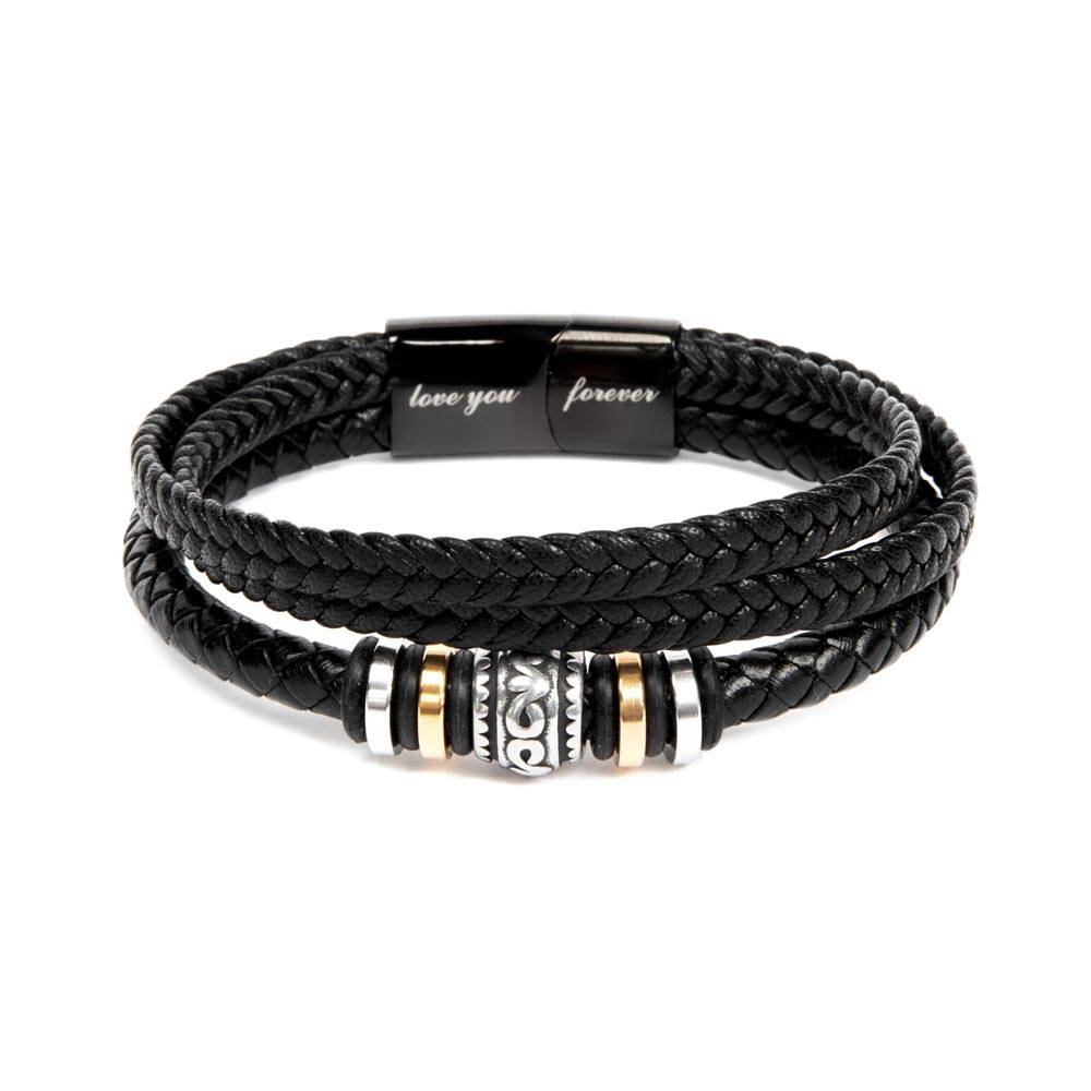 FOR MY SON - LOVE YOU FOREVER - BRACELET-Standard-19cm-The Livary