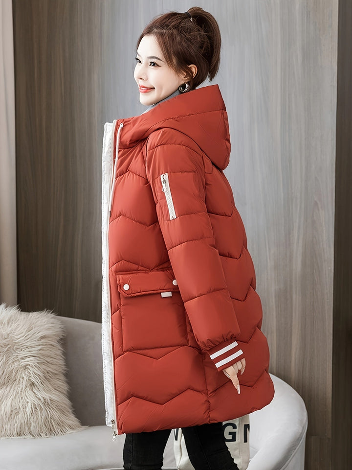 Stylish Ladies Winter Coat - Sophie-Black-S-The Livary