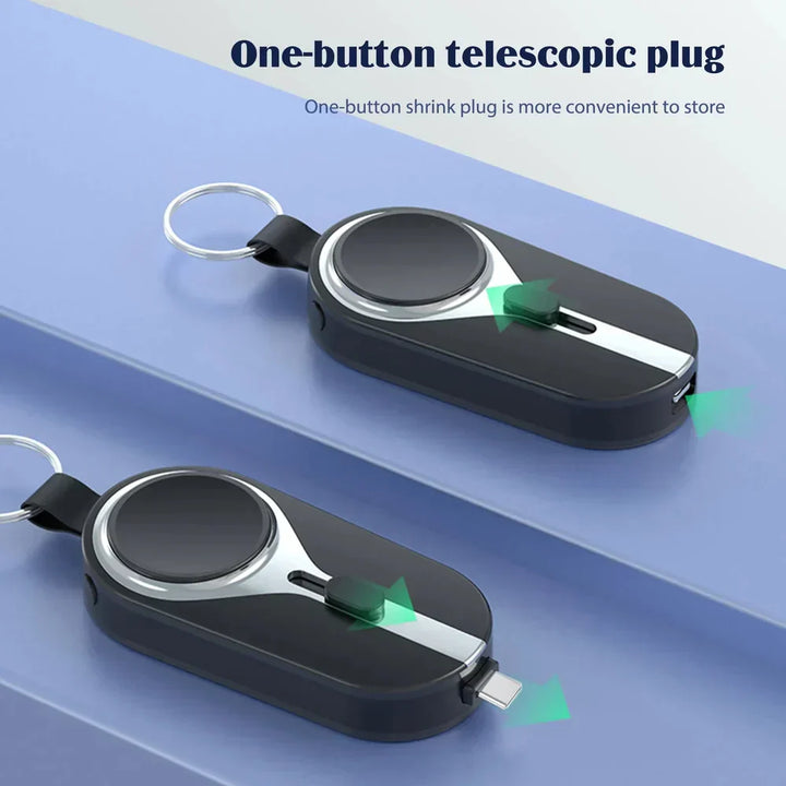 Wireless Charging Clip – VoltClip-Black-iPhone-The Livary