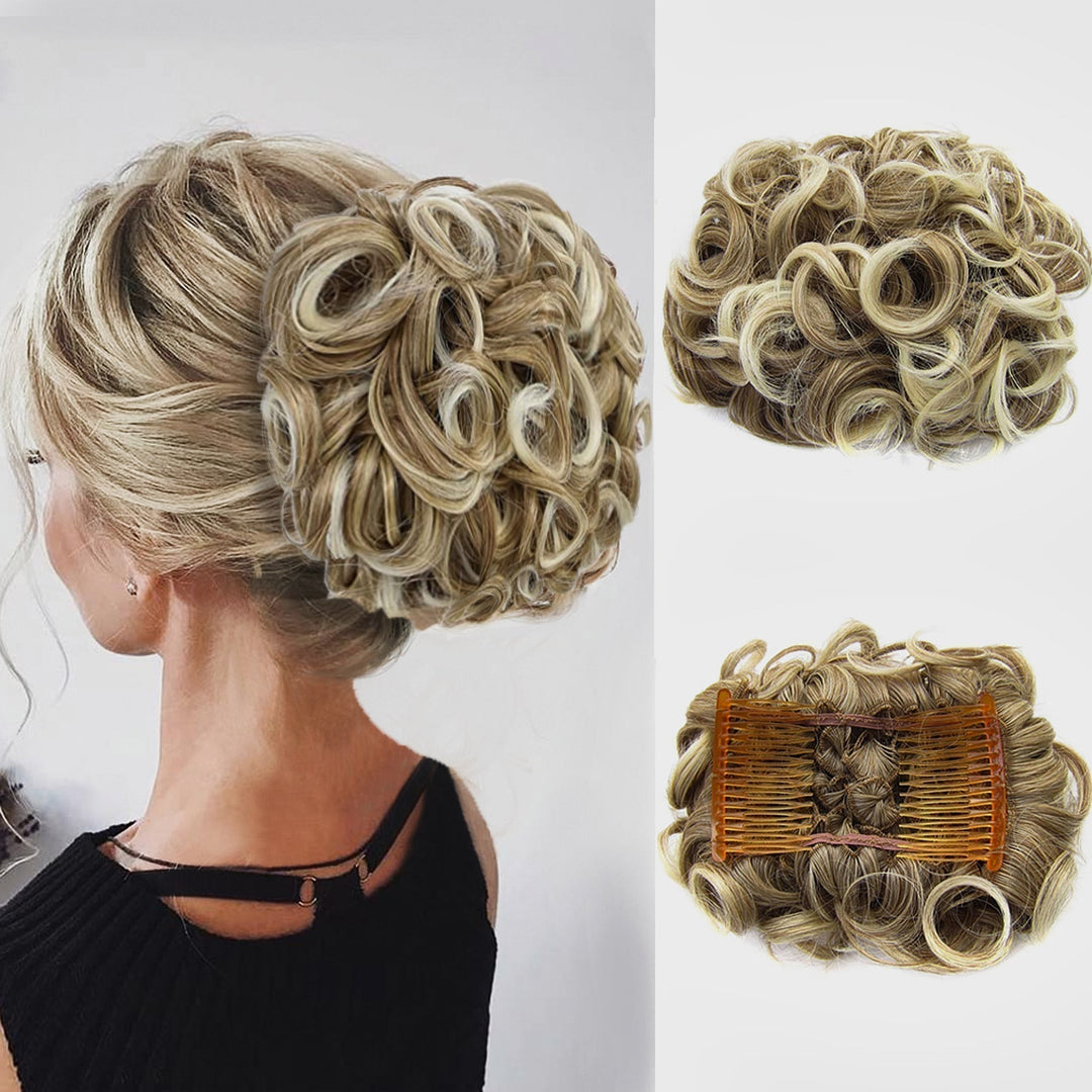 Curly Knot Hair Extension – FluffyFix-06#-The Livary