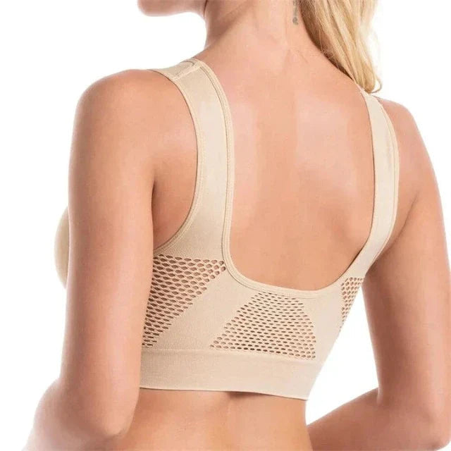 Seamless Comfort Bra – Elina-Beige-S-The Livary