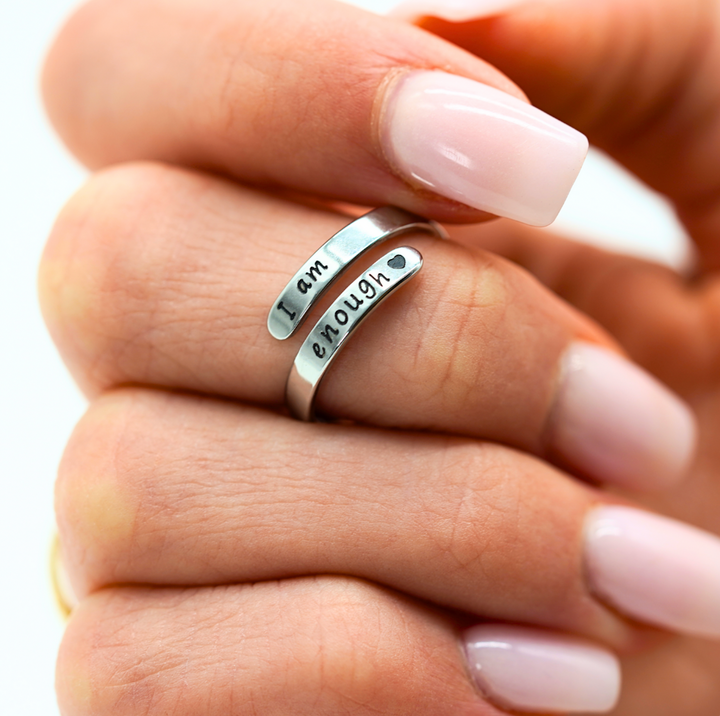 I Am Enough Ring - Sera-The Livary