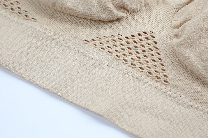 Seamless Comfort Bra – Elina-Beige-S-The Livary