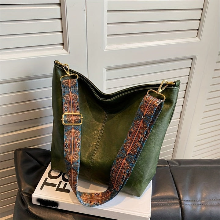 Waterproof Leather Handbags - Mia-Green-The Livary