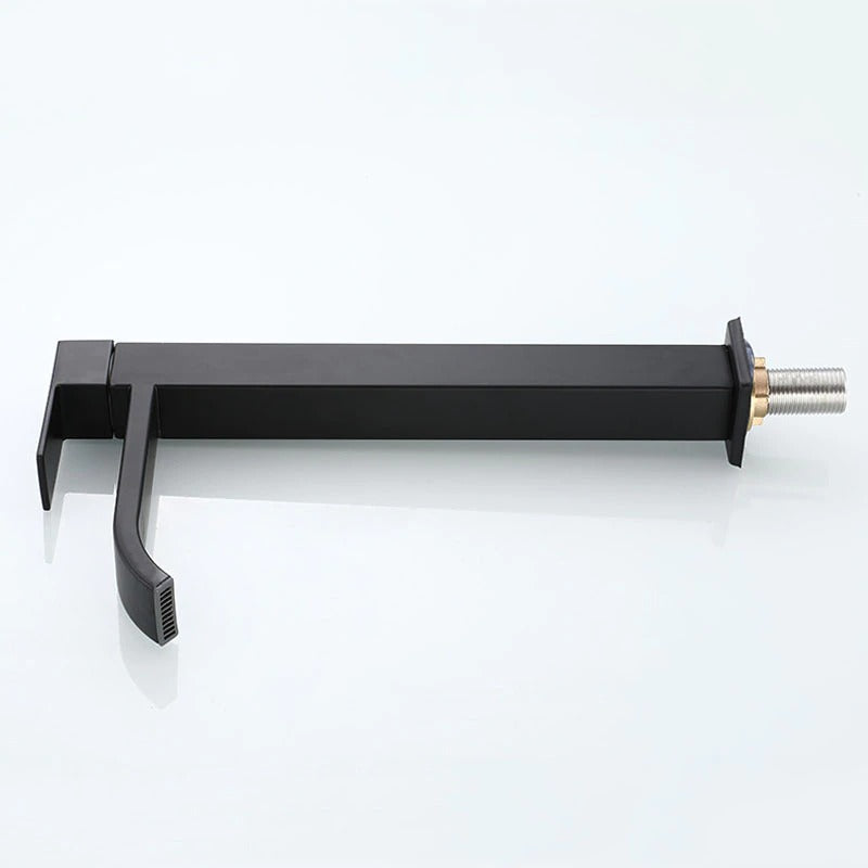 Matte Black Cold Water Basin Tap – Noira-Round-The Livary