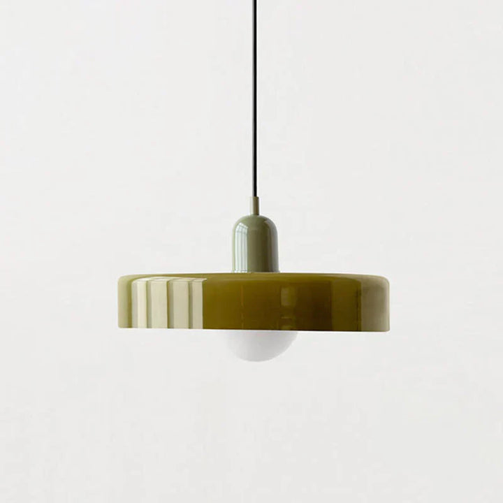 Hanging Ceiling Lamp - NordicLuxe-Olive green-Green-25 x 18 cm-The Livary