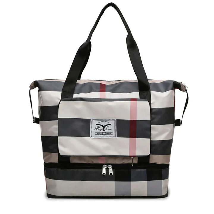 Foldable Travel Bag - FlexiCarry-Khaki-The Livary