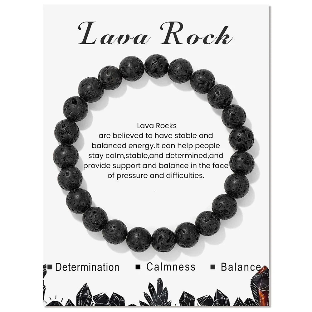 Natural Crystal Healing Energy Bracelet - Aria-Amazonite-The Livary
