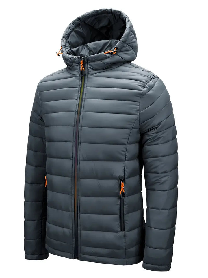 Ladies Winter Puffer Jacket with Hood - Arwen-Black-S-The Livary