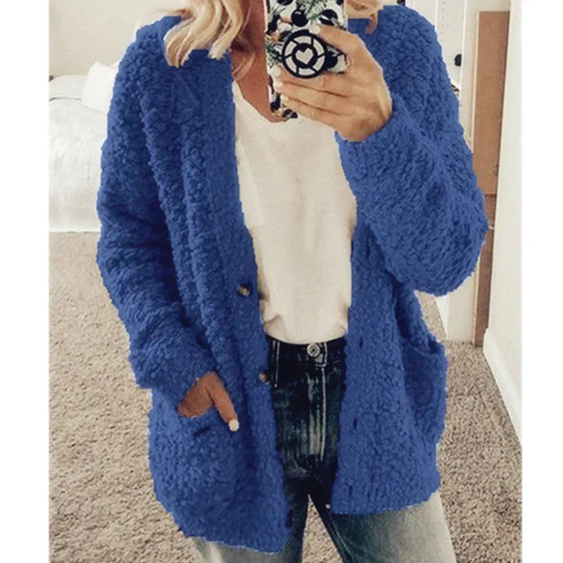 Comfortable Ladies Jacket - Lisa-Blue-S-The Livary