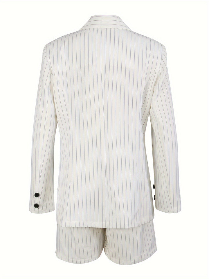 Stylish Striped Summer Outfit - Vivian-S-The Livary
