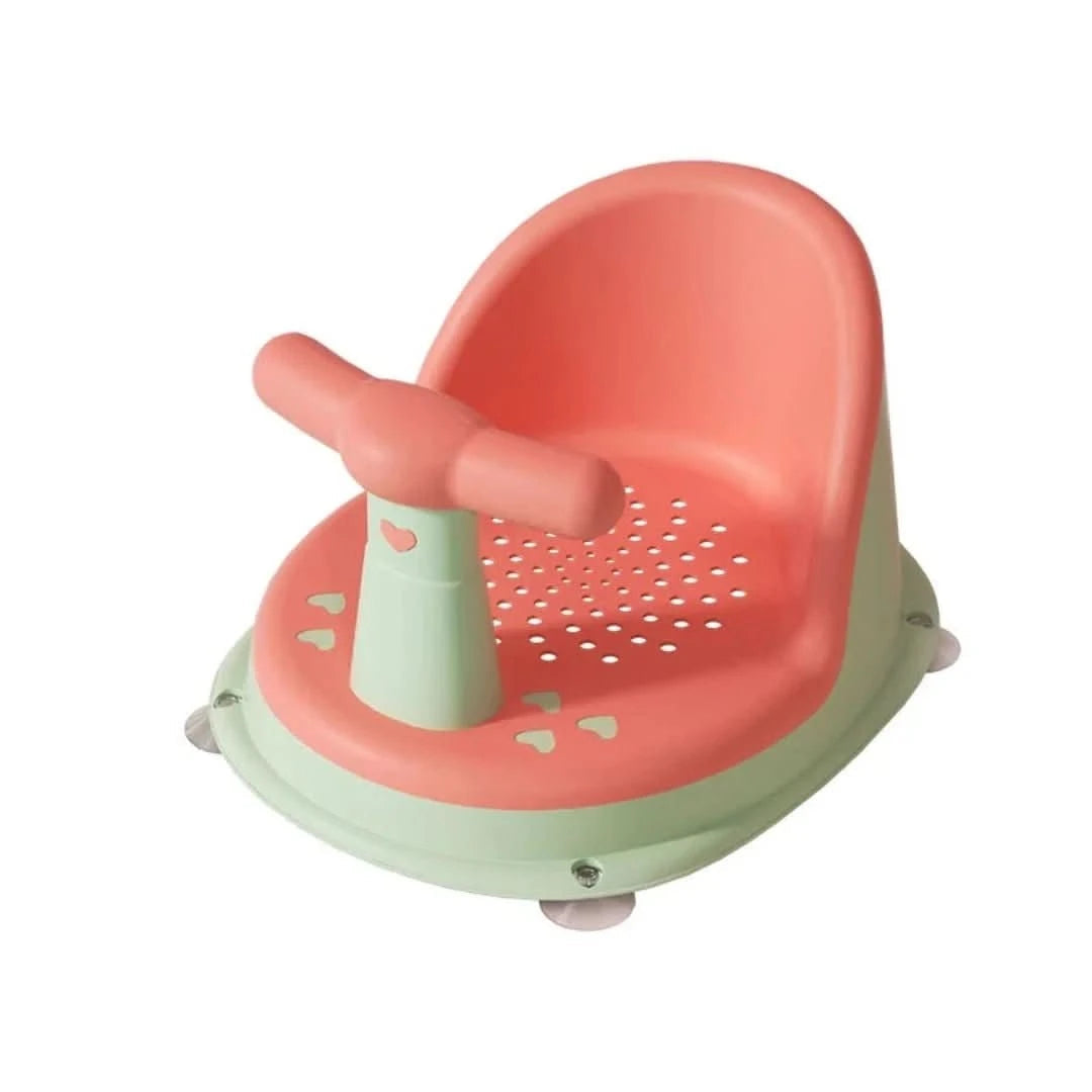 Anti-slip Baby Bath Seat for Safe Bath Time Comfort - Bubblie-Pink Green-The Livary