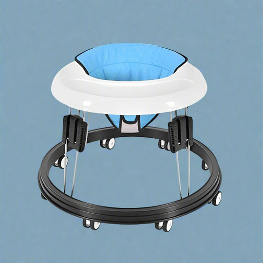 Anti-Rollover Babywalker – Trotly-Blue-The Livary
