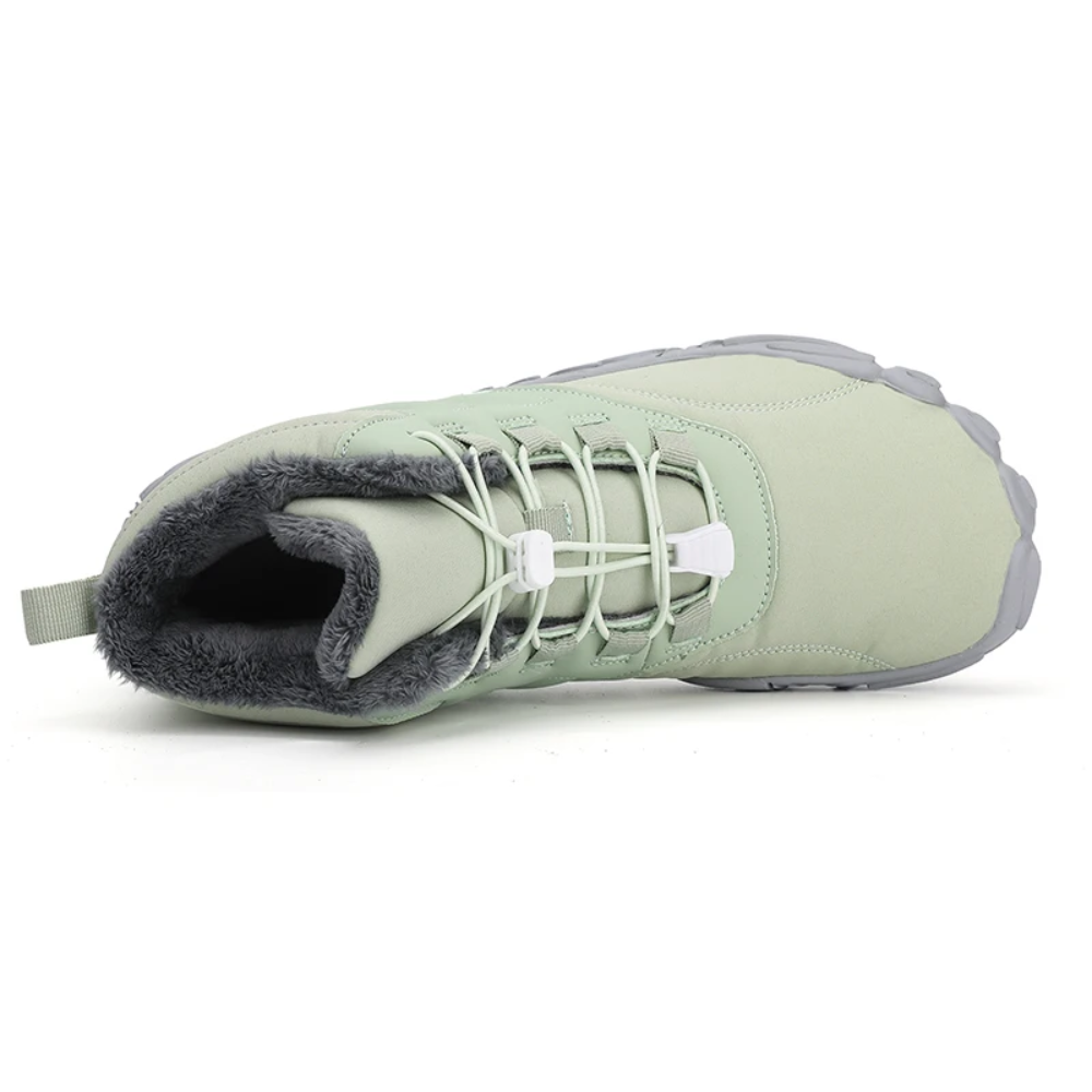 Warm Barefoot Snow Boots - FrostFlex-Blue-3.5-The Livary