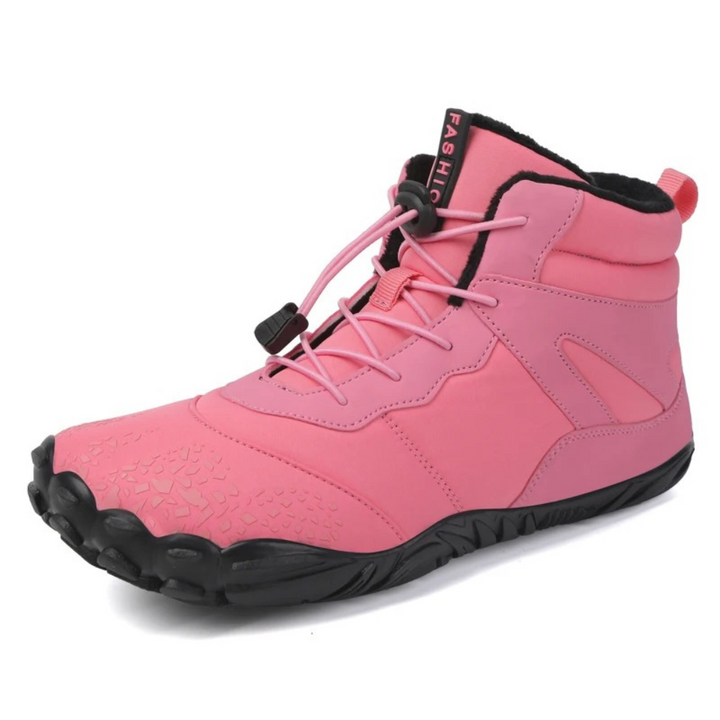 Warm Barefoot Snow Boots - FrostFlex-Blue-3.5-The Livary