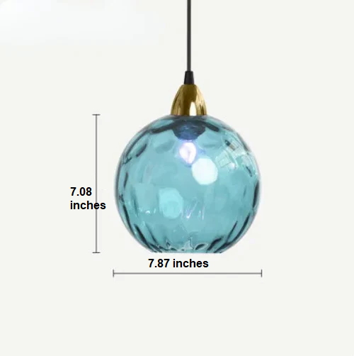 Glass Ball Pendant Lamp - LumiSphere
