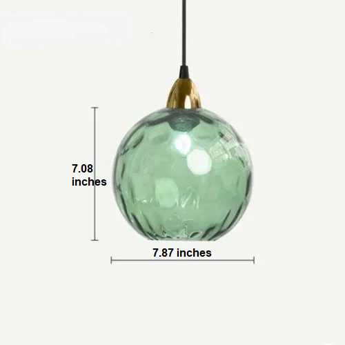 Glass Ball Pendant Lamp - LumiSphere